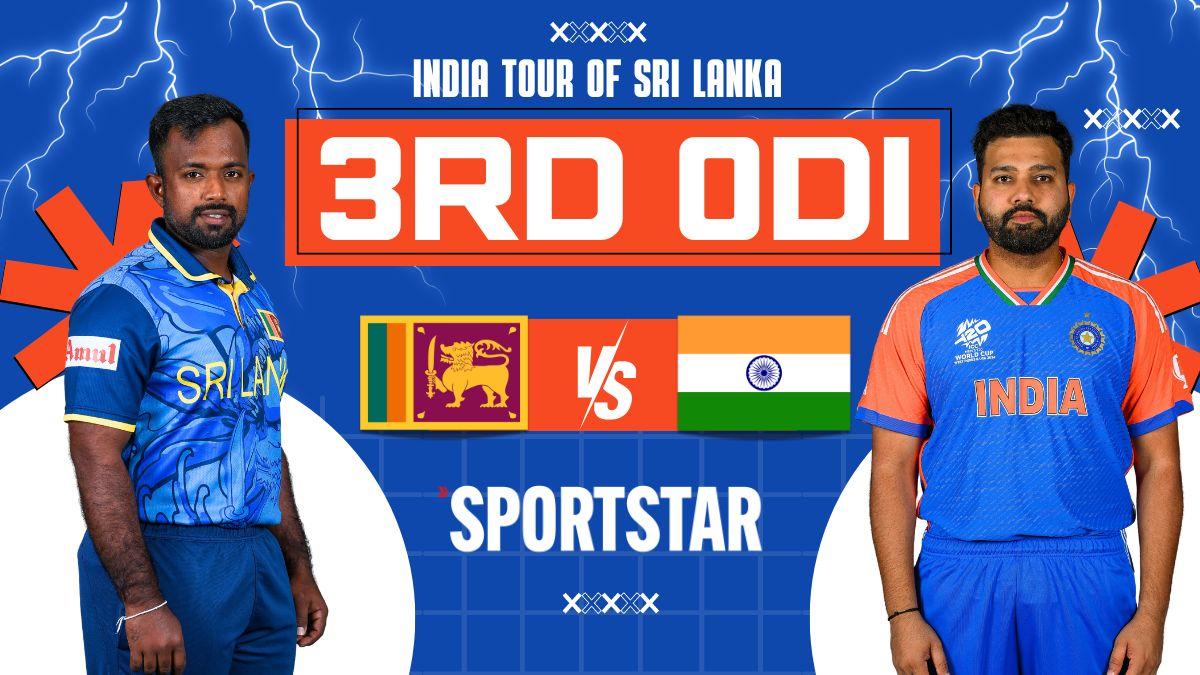 IND vs SL live score, 3rd ODI: Sri Lanka 183/3 (38); Parag removes Avishka, Asalanka in quick succession